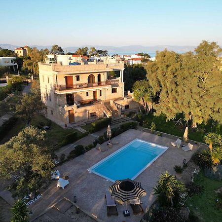 Seaside Stone&Light Villa II close to Aegina City Khloi Esterno foto