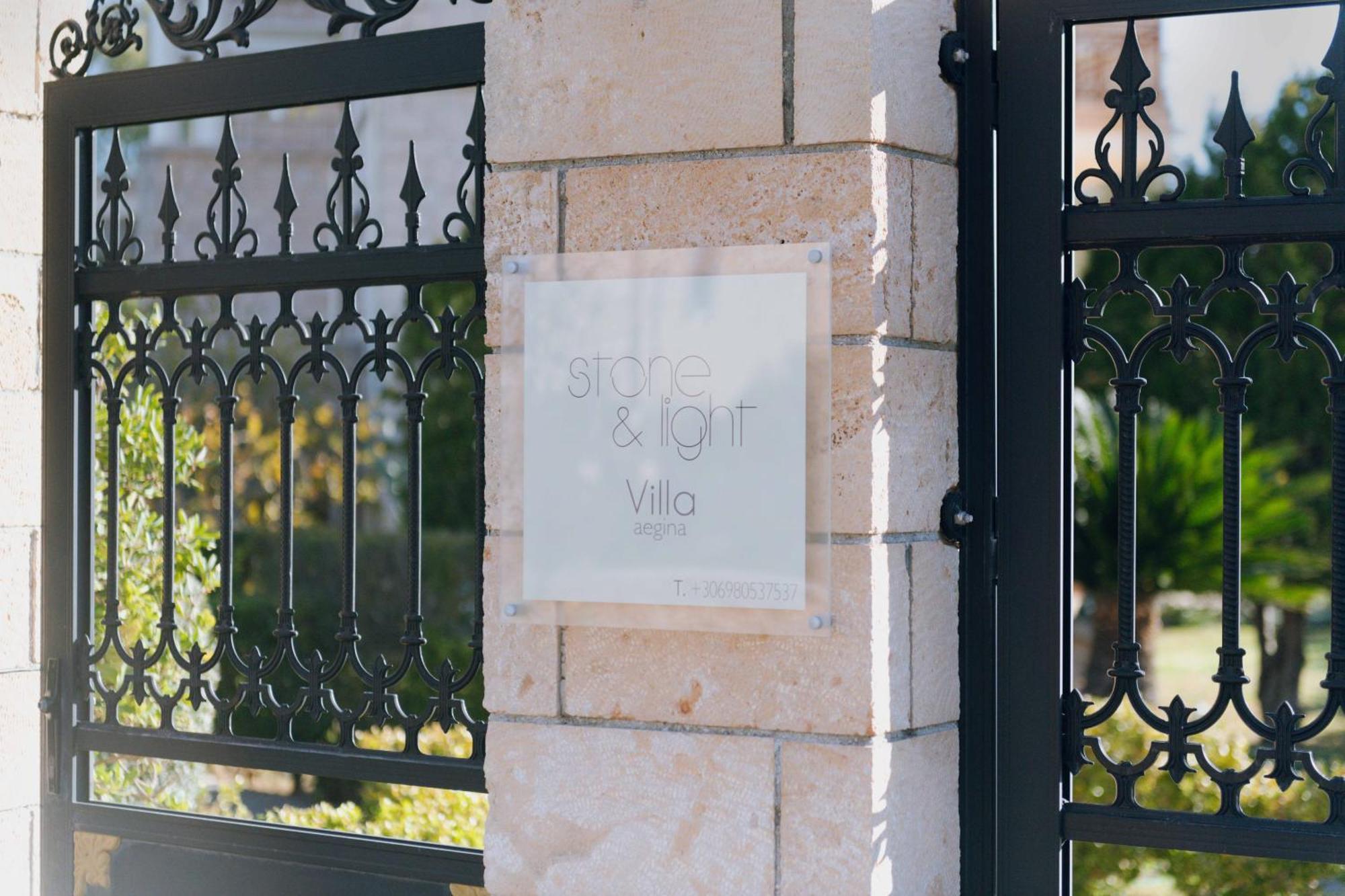 Seaside Stone&Light Villa II close to Aegina City Khloi Esterno foto